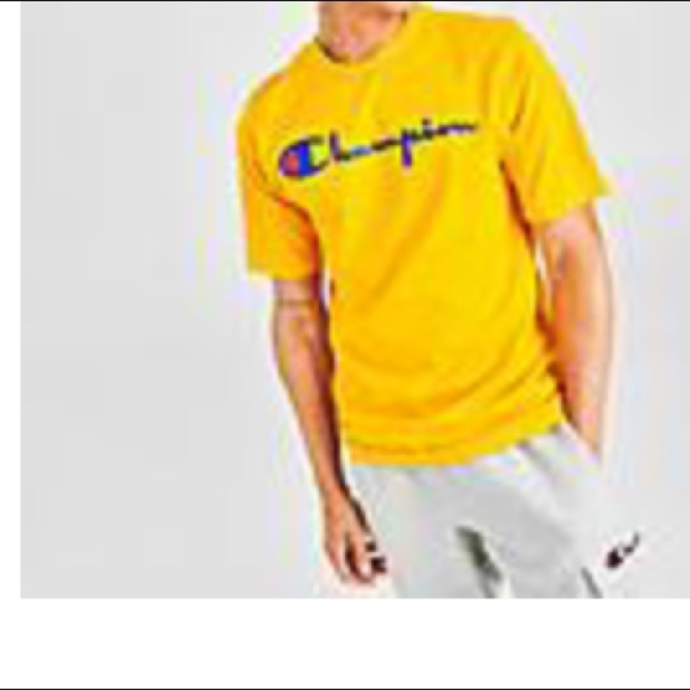 Men's Champion Core Script T-Shirt - Picture 2 of 9